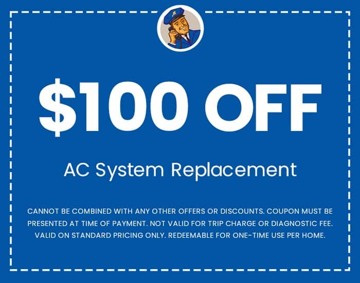 Discount on AC System Replacement